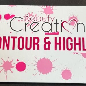 Beauty Creations Pink and White Contour & Highlight Kit